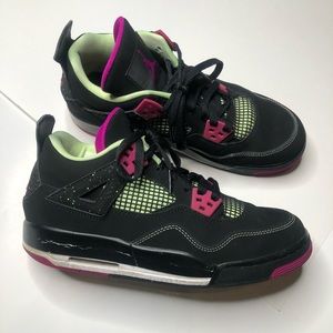 Nike Jordan 4 Fuchsia Flash Lime